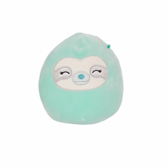 Kellytoy Other - Squishmallows Aqua Sloth Sleepy Eyed Plush 8" Green Stuffed Animal Soft Toy
